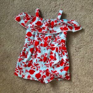 Janie & Jack Toddler Woven Romper - 2T